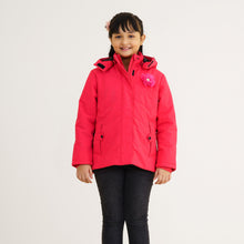 Load image into Gallery viewer, Girls Quilted Hot Pink Jacket
