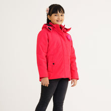 Load image into Gallery viewer, Girls Quilted Hot Pink Jacket
