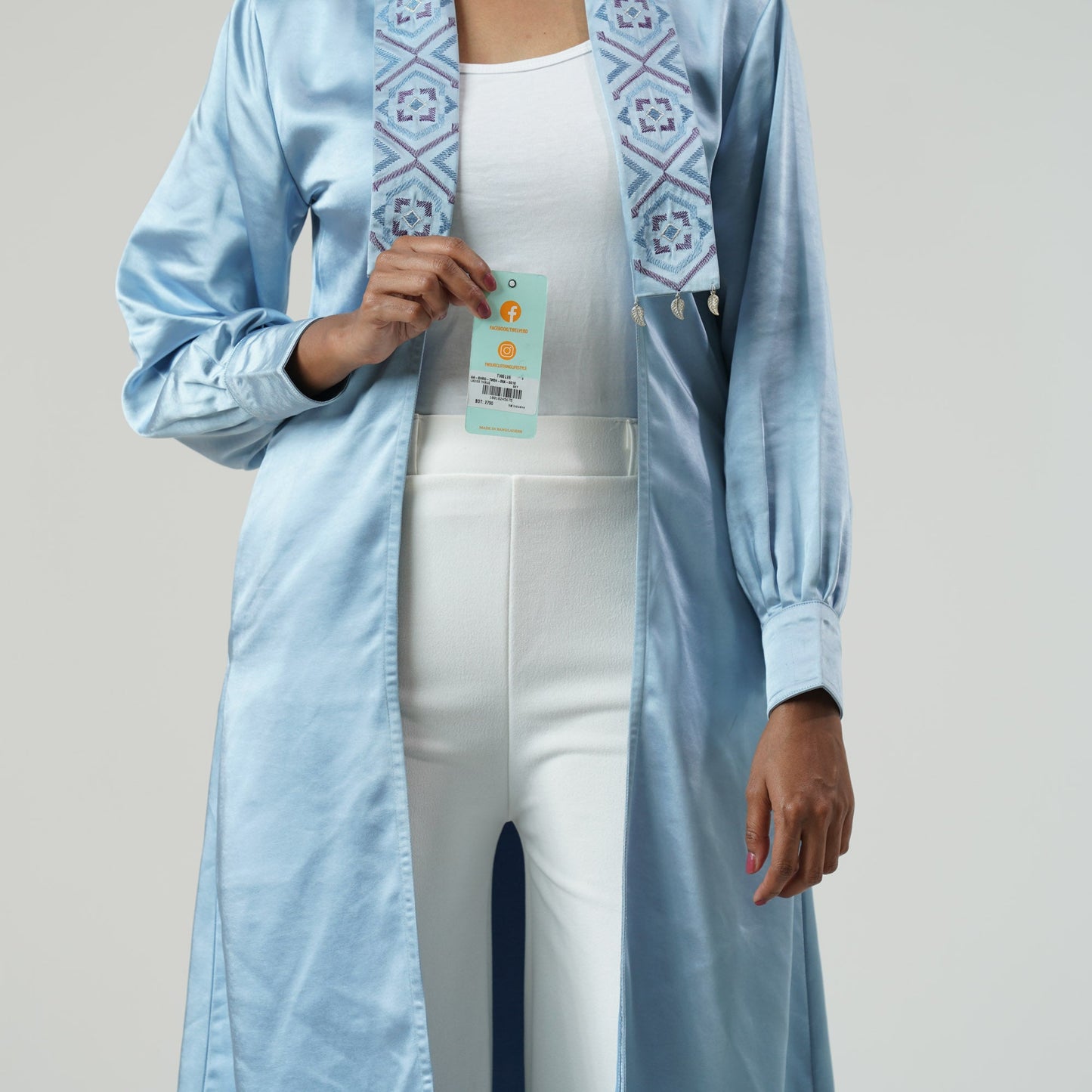 Womens Sky Shrug