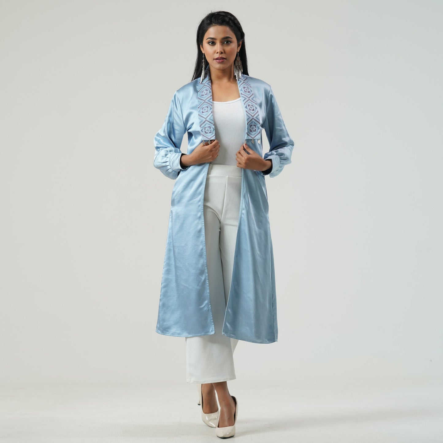 Womens Sky Shrug