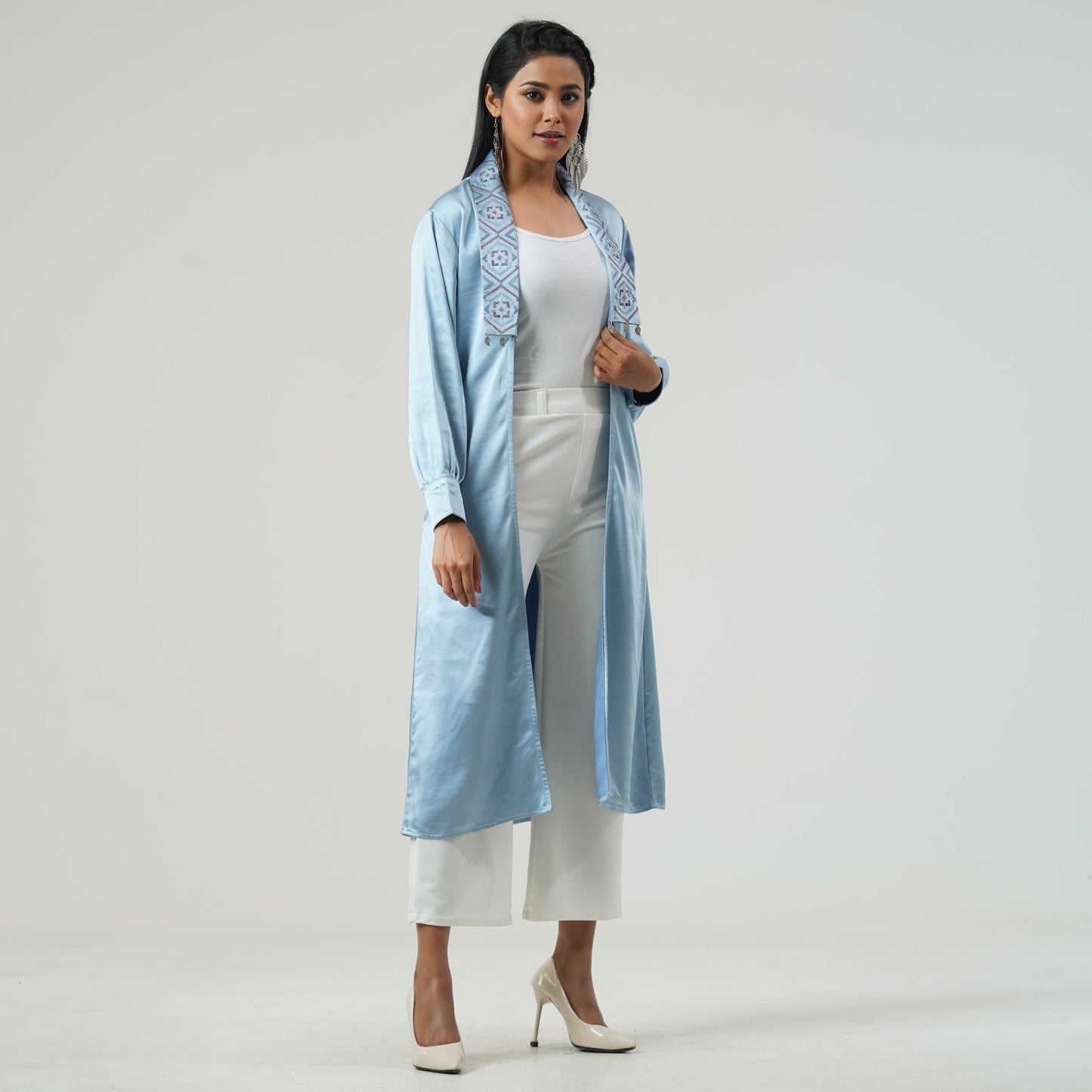 Womens Sky Shrug