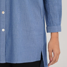 Load image into Gallery viewer, LADIES SHIRT-SKY BLUE
