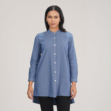 Load image into Gallery viewer, LADIES SHIRT-SKY BLUE
