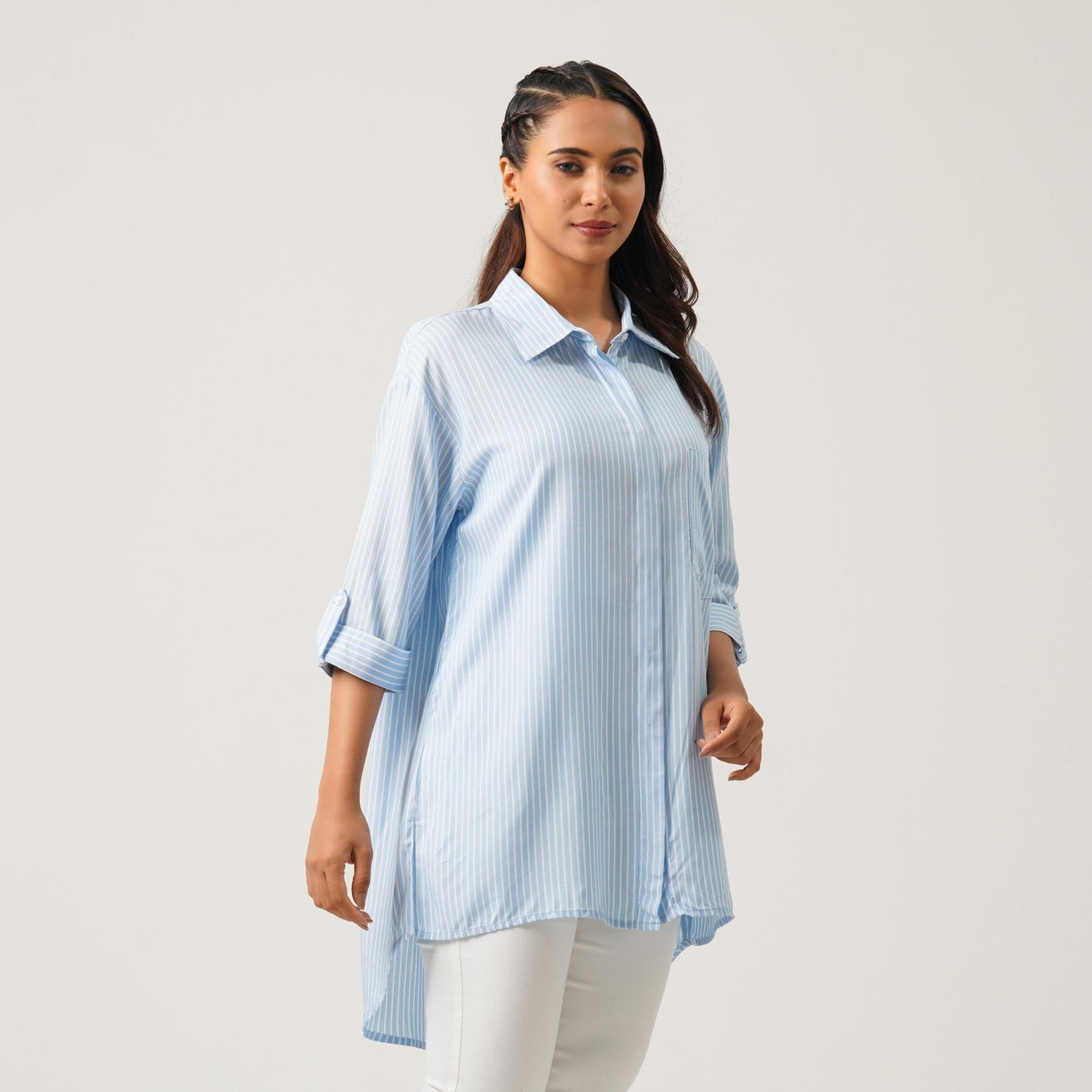 Womens Sky Blue Shirt