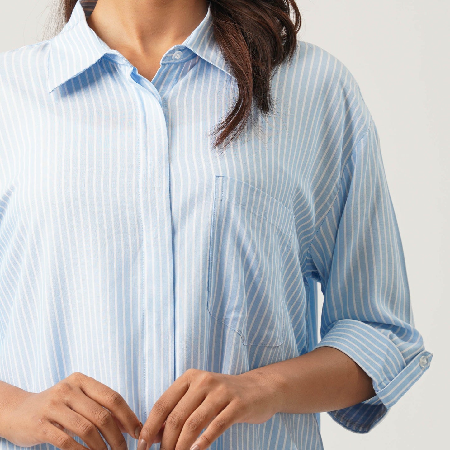 Womens Sky Blue Shirt