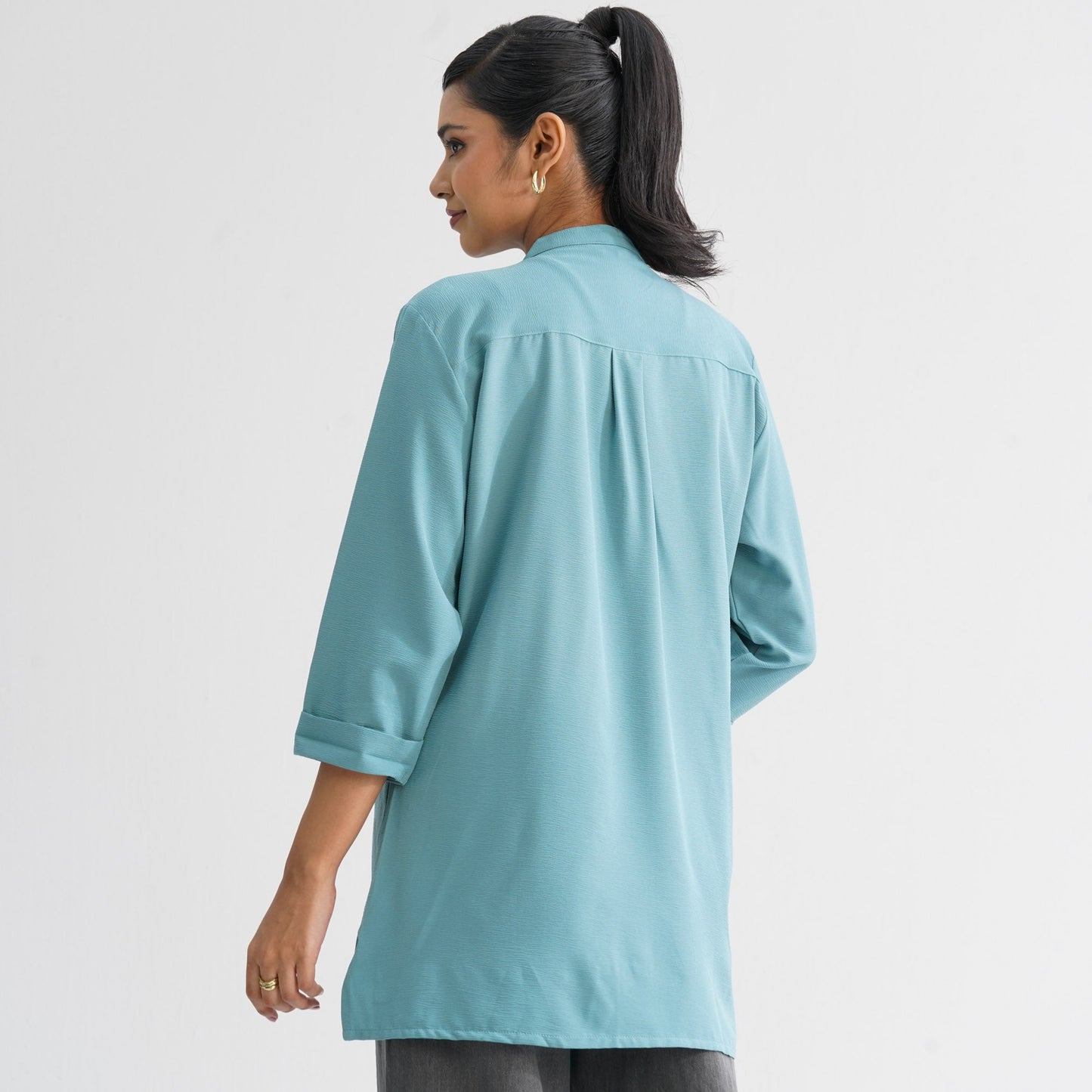 Womenâ€™s Teal Shirt