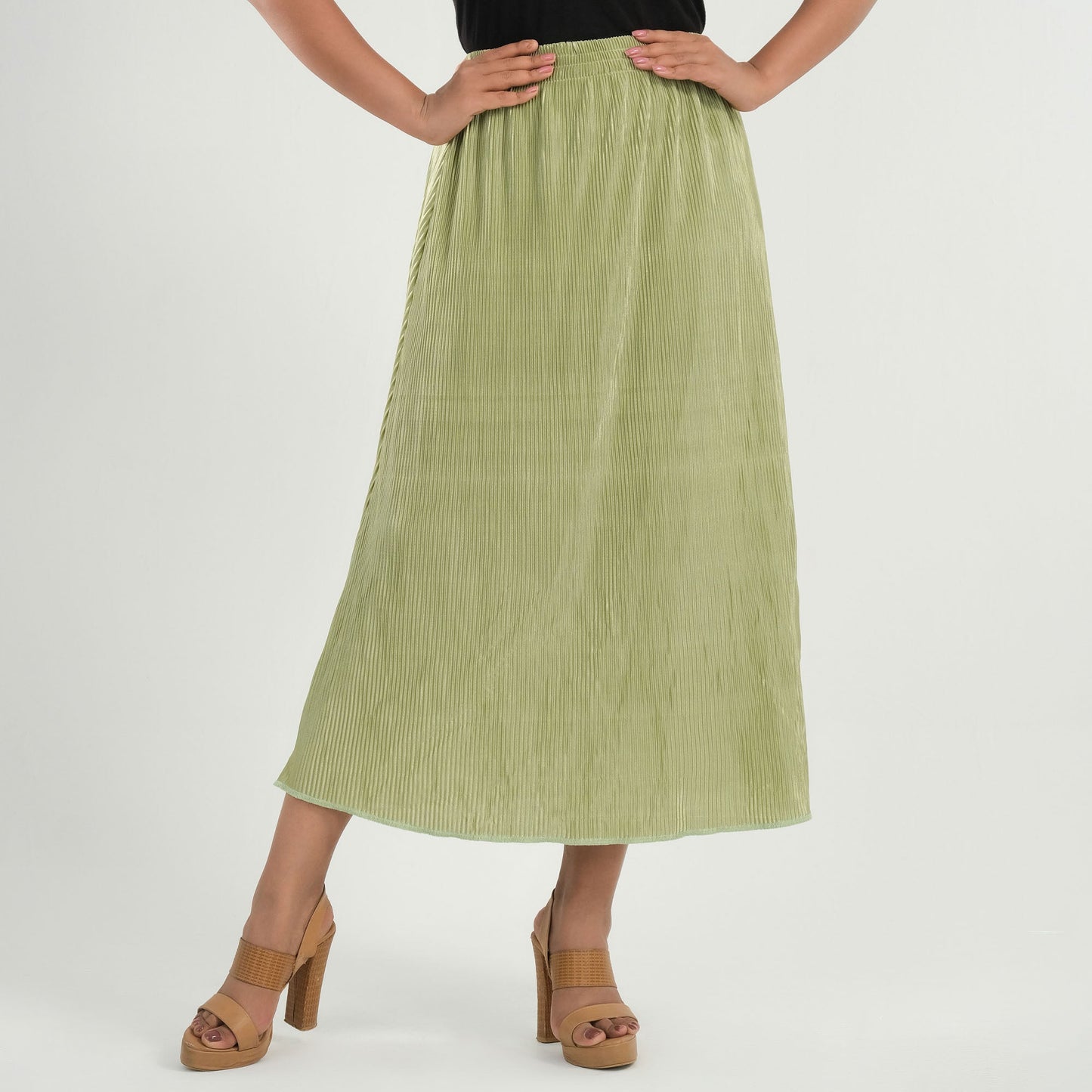 Womens Green Skirt