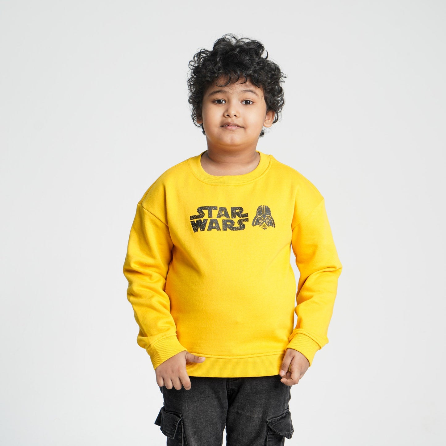 Boys Mustard Sweatshirt