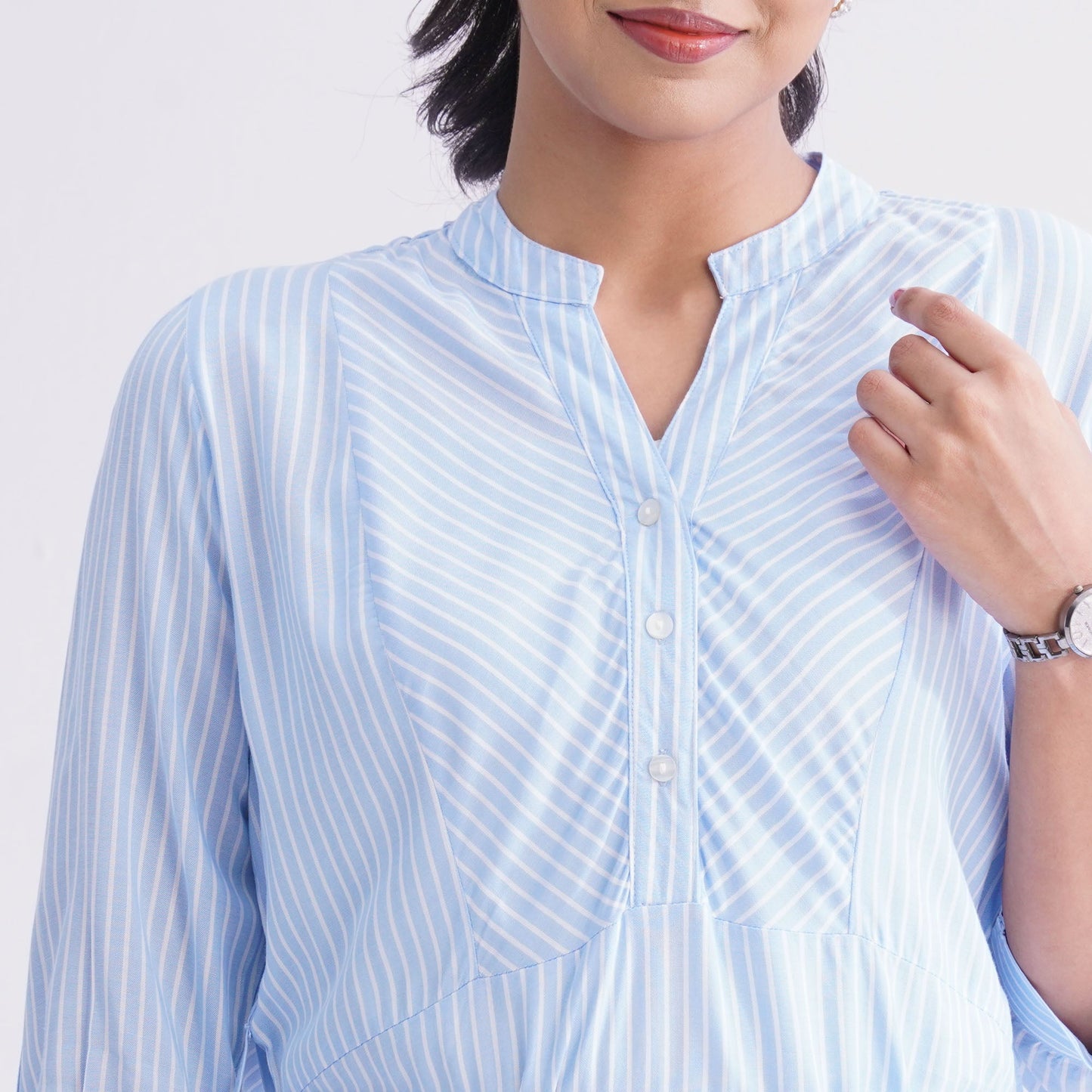 Womenâ€™s Sky Blue Tops