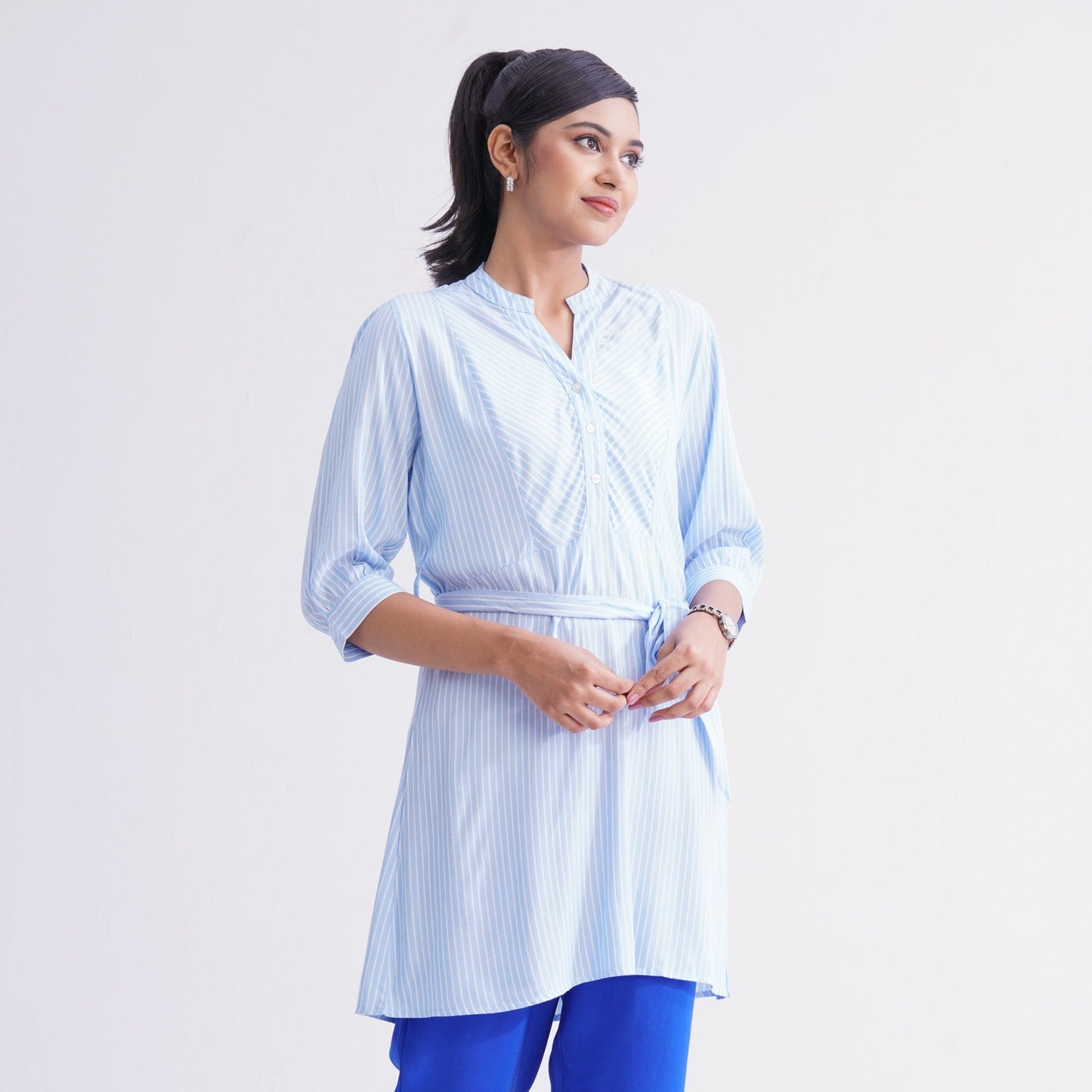 Womenâ€™s Sky Blue Tops