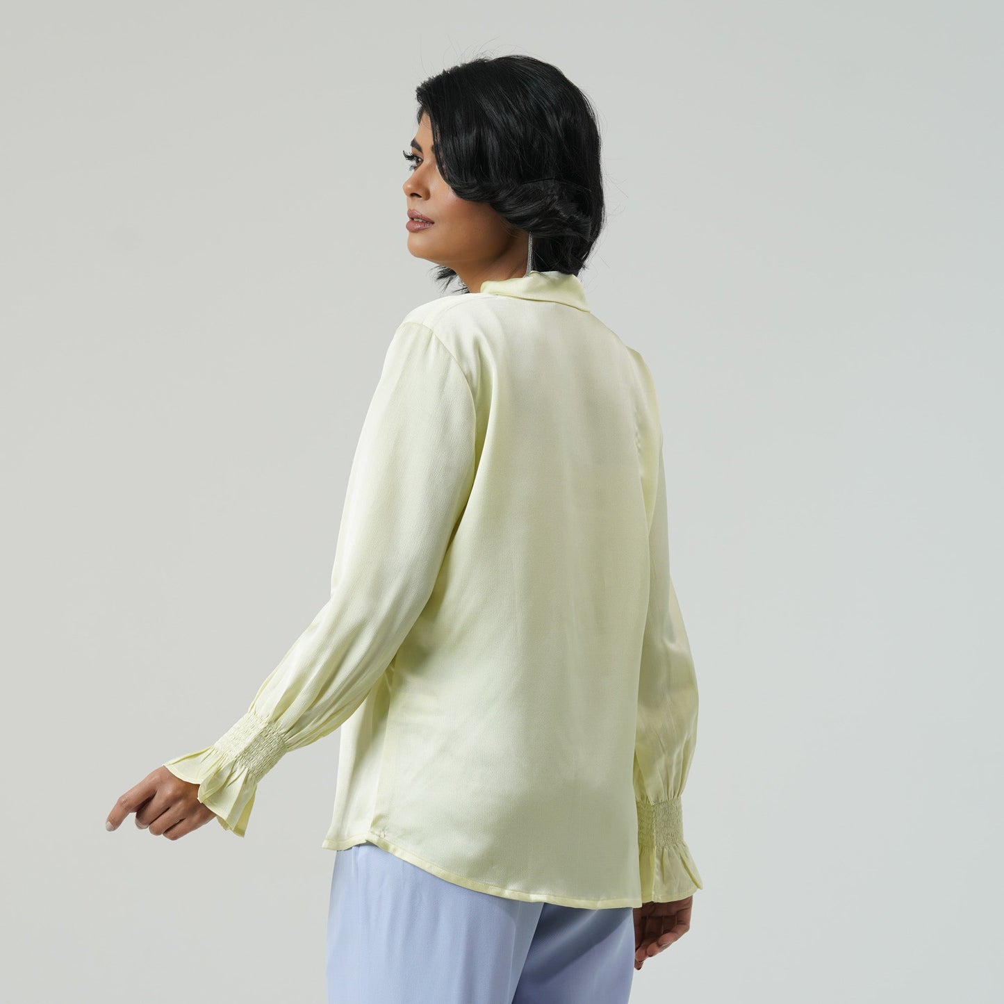 Women Lime Yellow Shirt