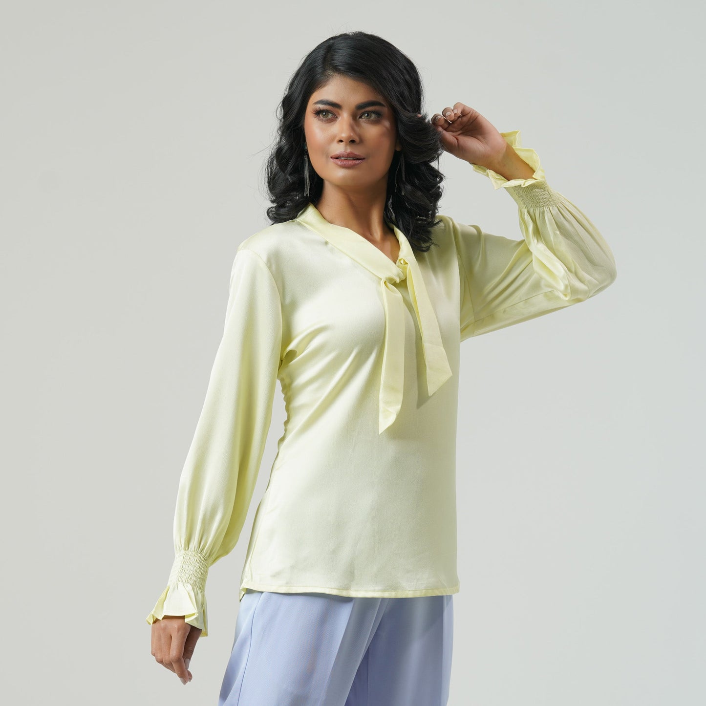 Women Lime Yellow Shirt