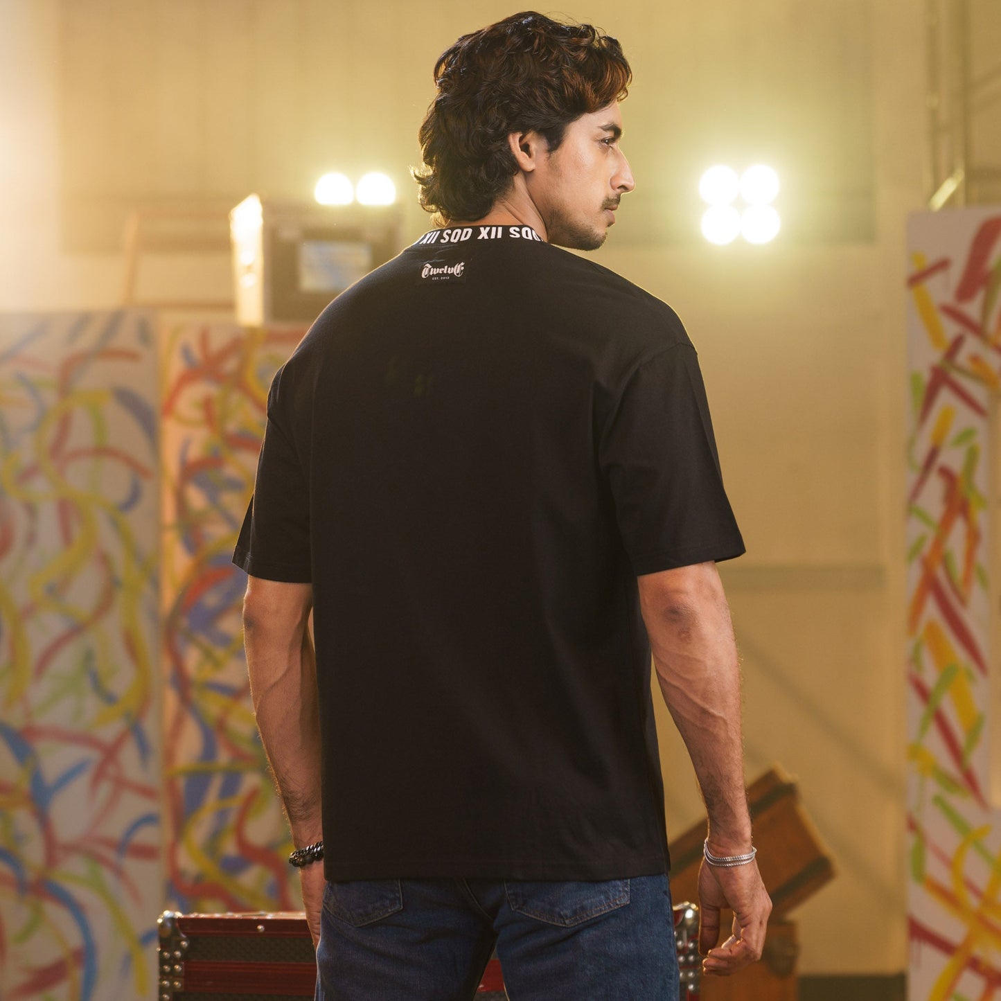 Mens T- Shirt-Black