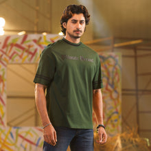 Load image into Gallery viewer, Men&#39;s Green Oversize T-Shirt
