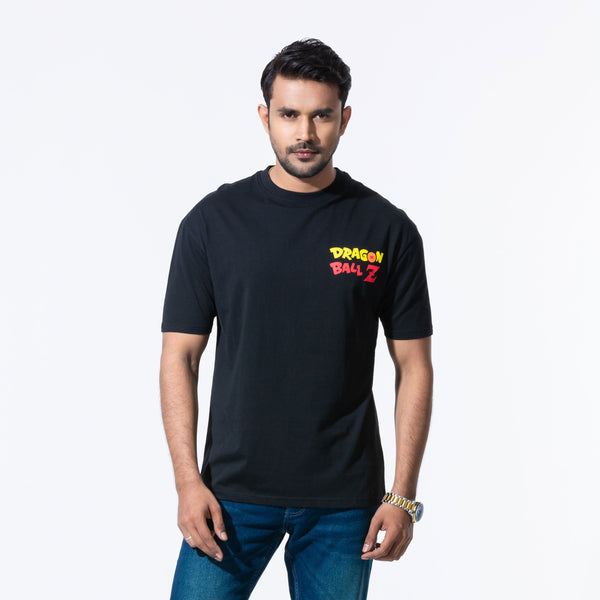 Mens Black Oversized T-Shirt