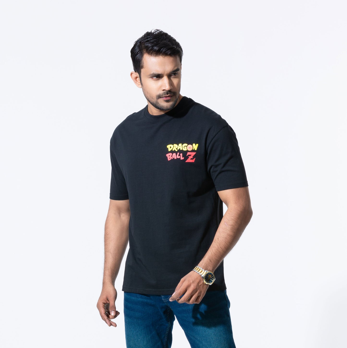 Mens Black Oversized T-Shirt