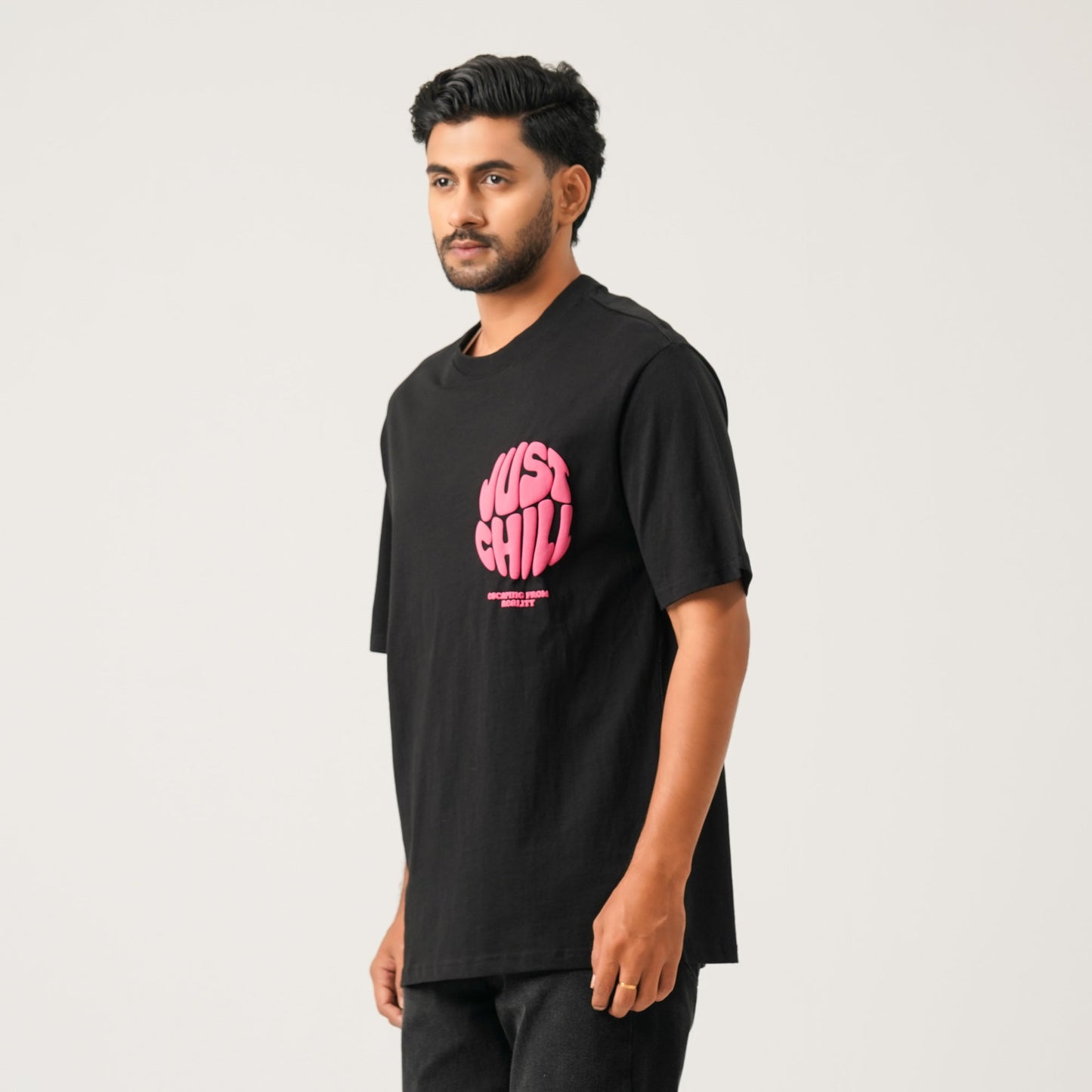 Mens Black Oversize T-Shirt