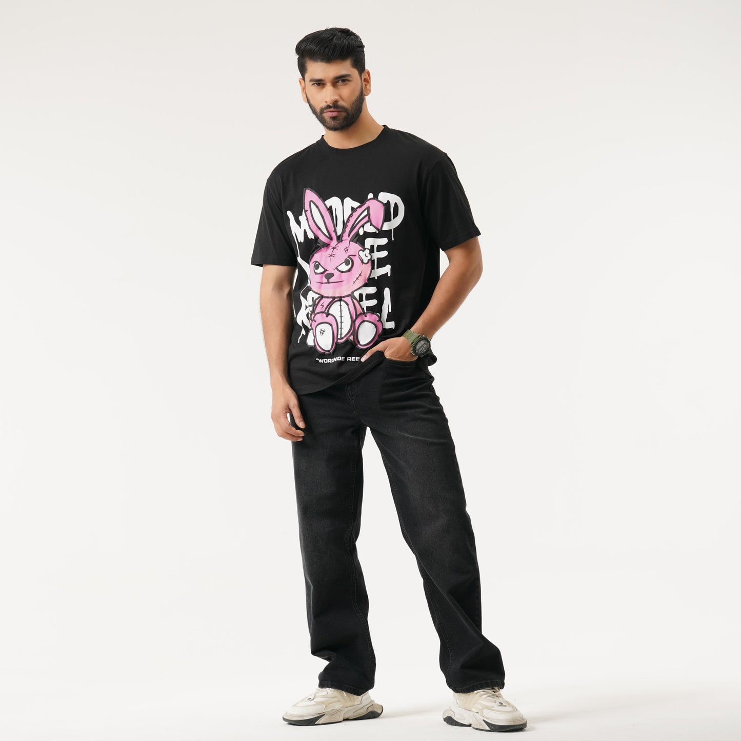 Mens Oversize Black T-Shirt