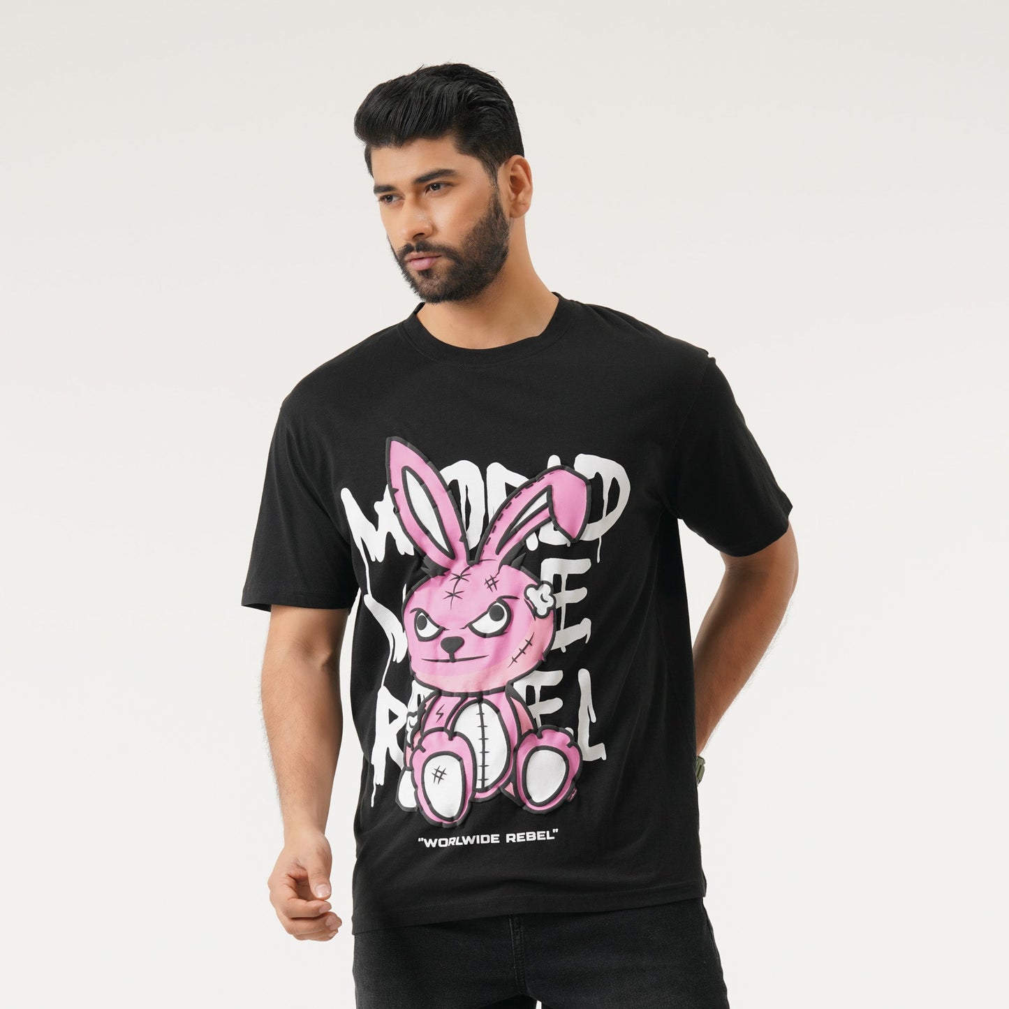 Mens Oversize Black T-Shirt