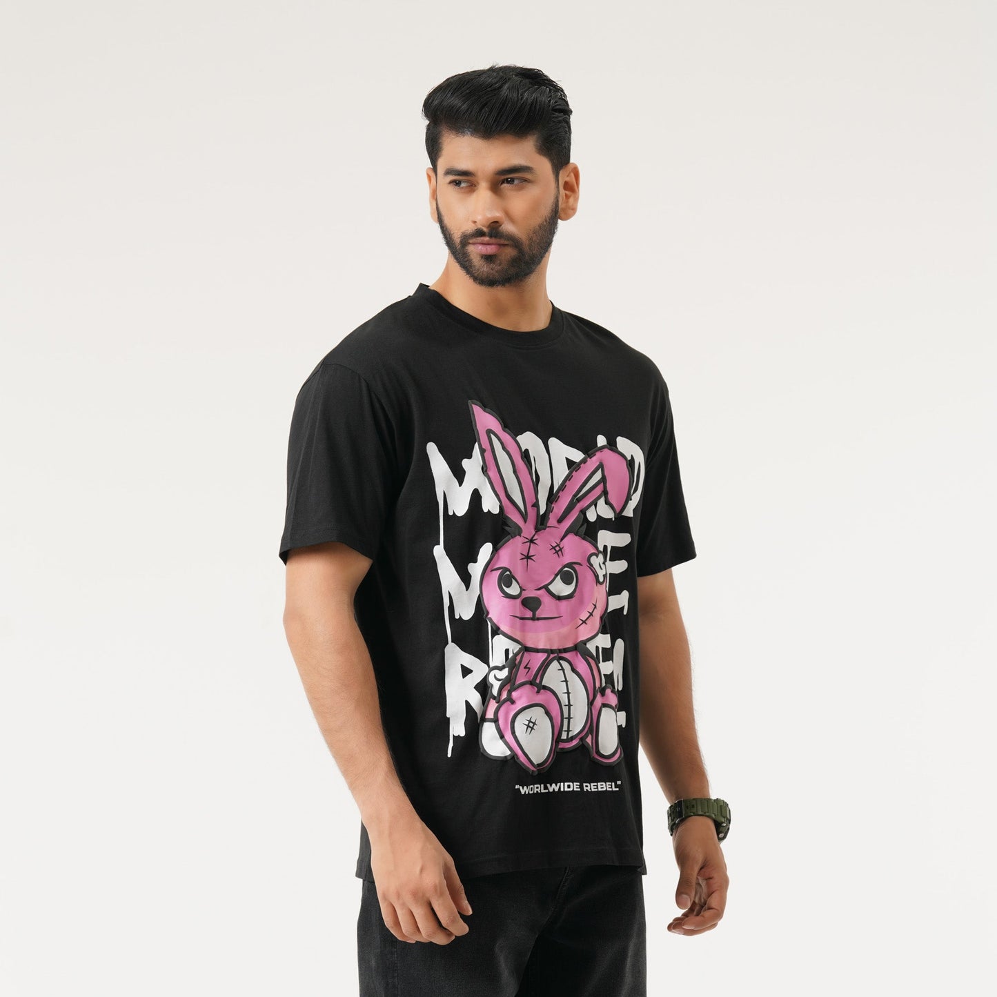 Mens Oversize Black T-Shirt