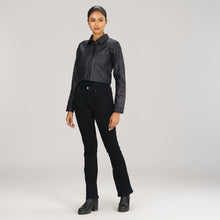 Load image into Gallery viewer, Women&#39;s Black Twill Jacket
