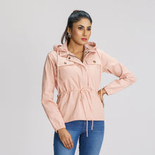 Load image into Gallery viewer, Women’s Rose Peach Twill Jacket
