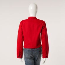 Load image into Gallery viewer, Womens Red Twill Jacket
