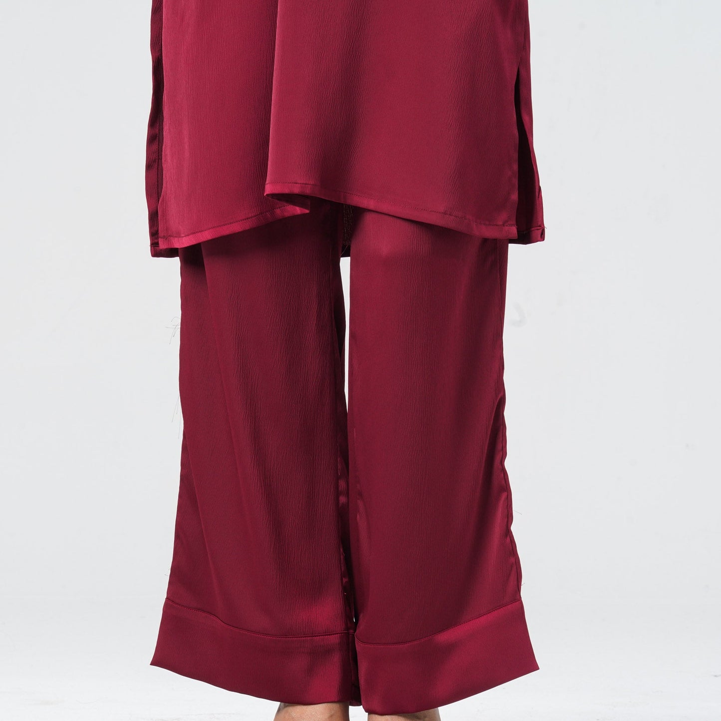 Women’s Crepe Silk Embroidered Two Piece Set