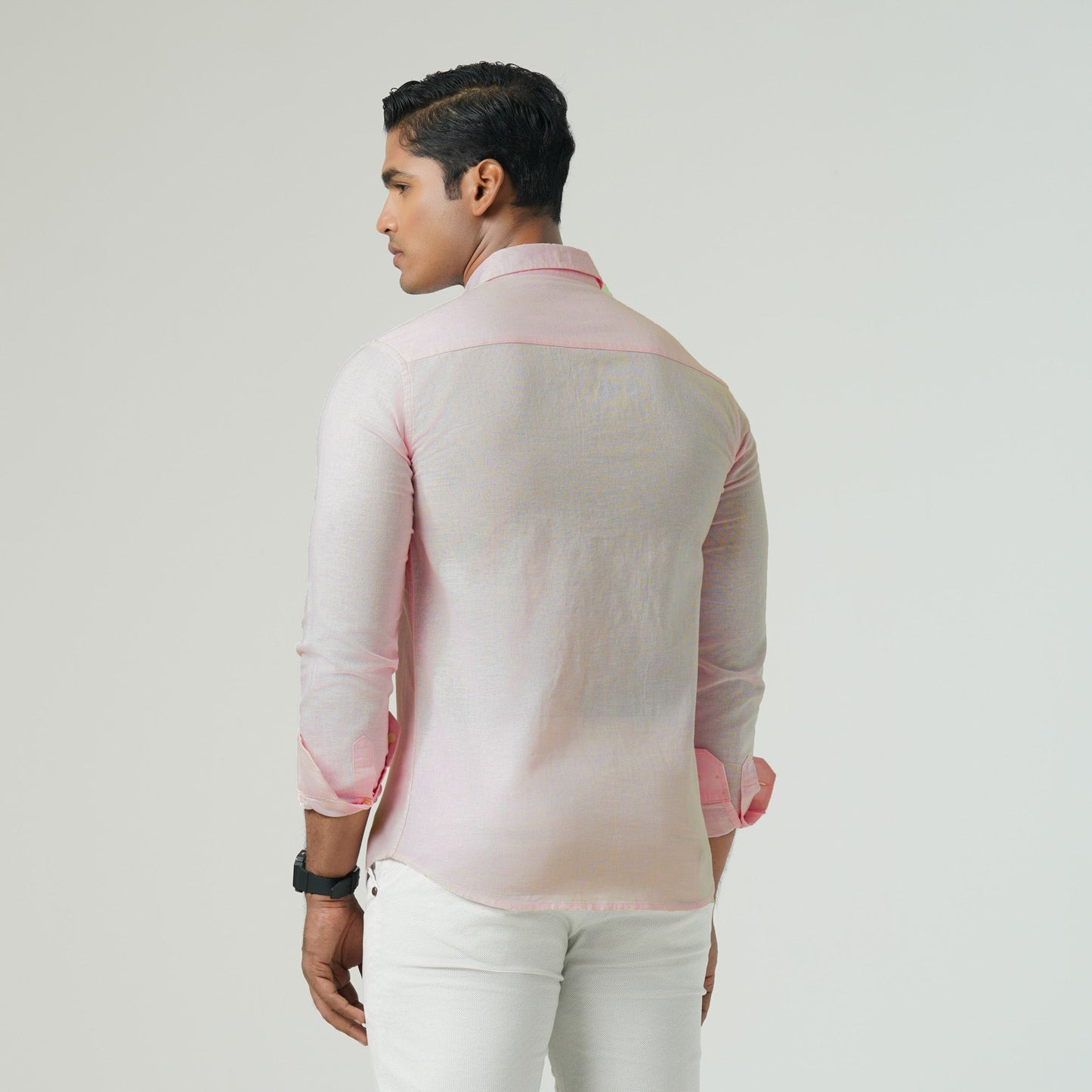 Mens Baby Pink Shirt