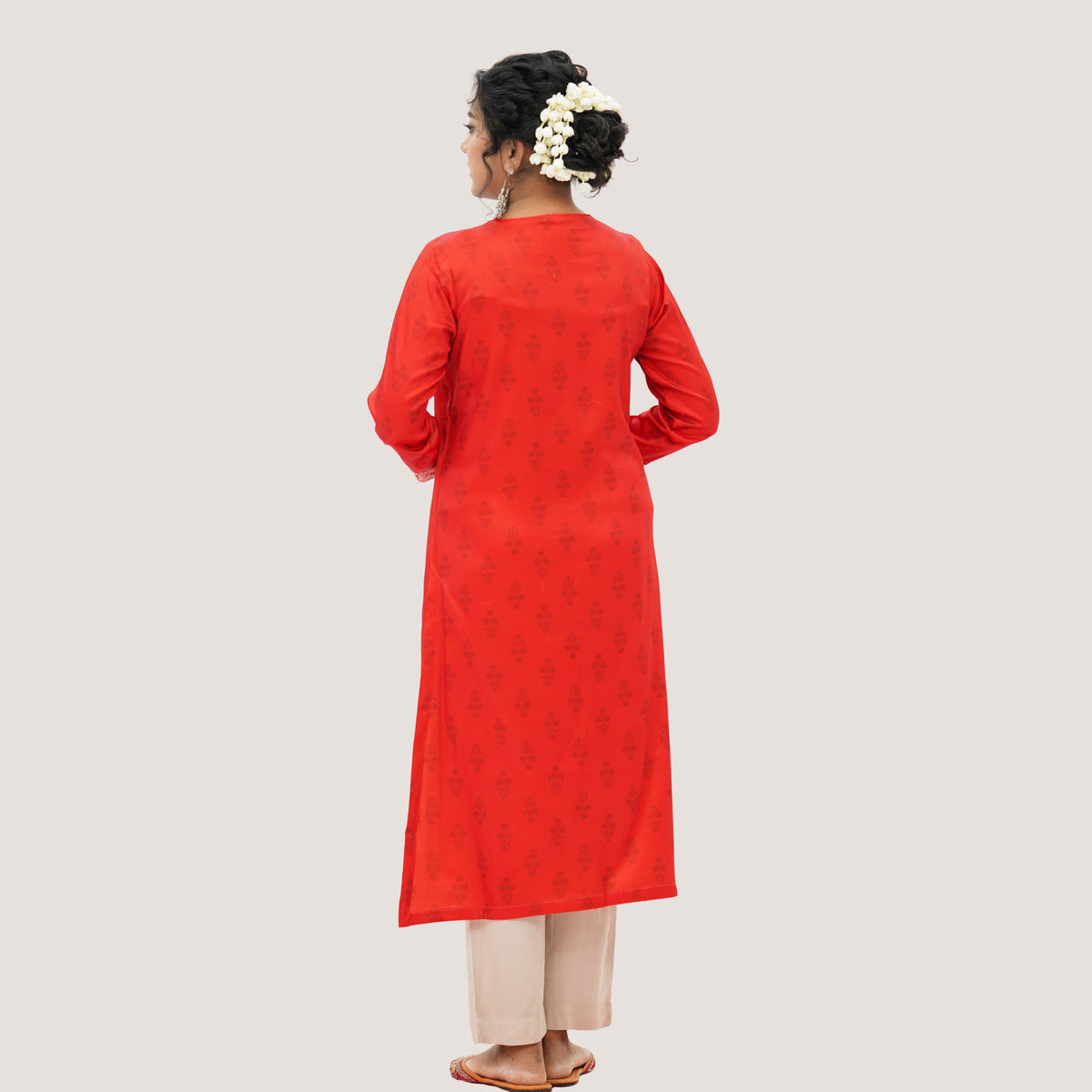 Womens Red Two Piece Set
