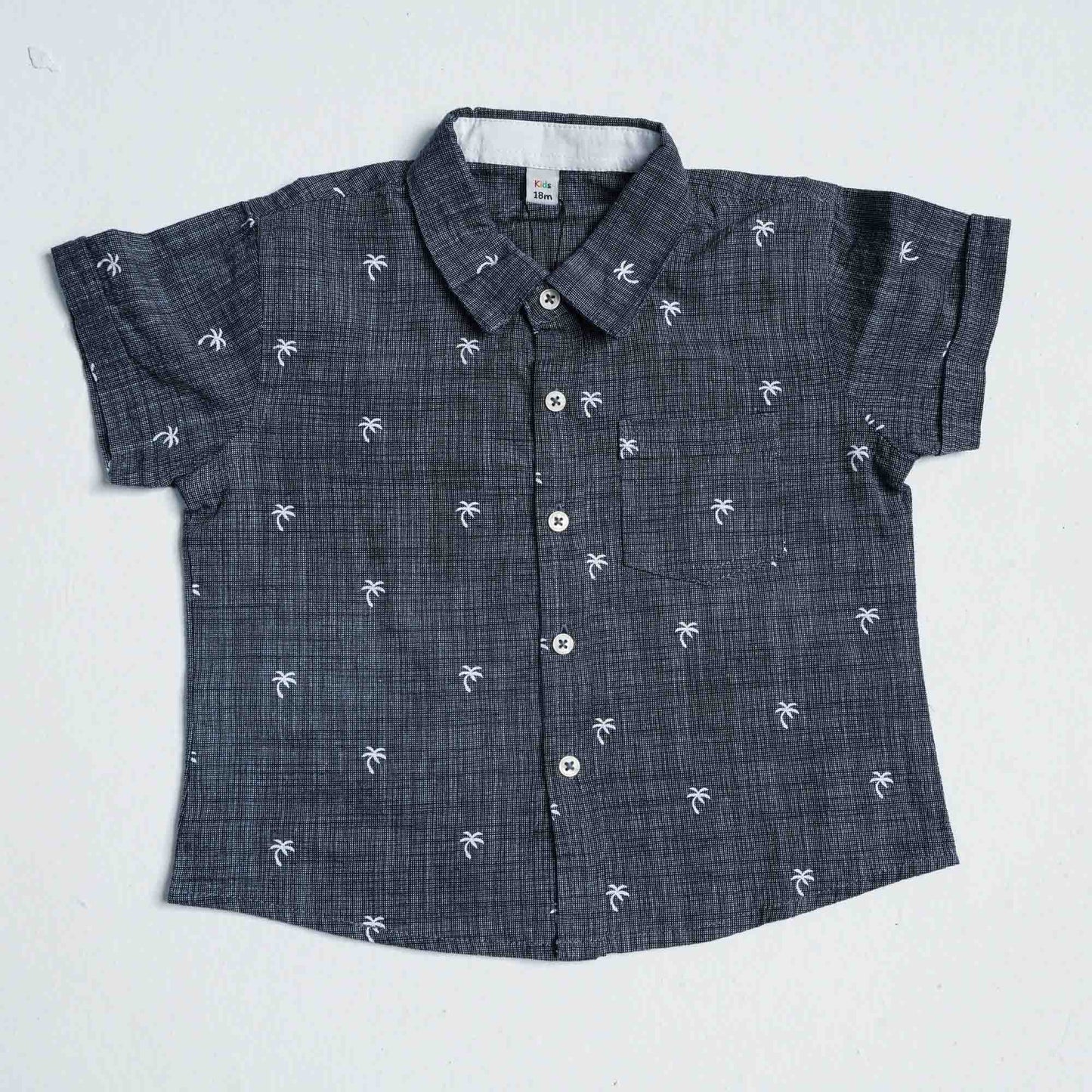 Newborn Boys White Print Set