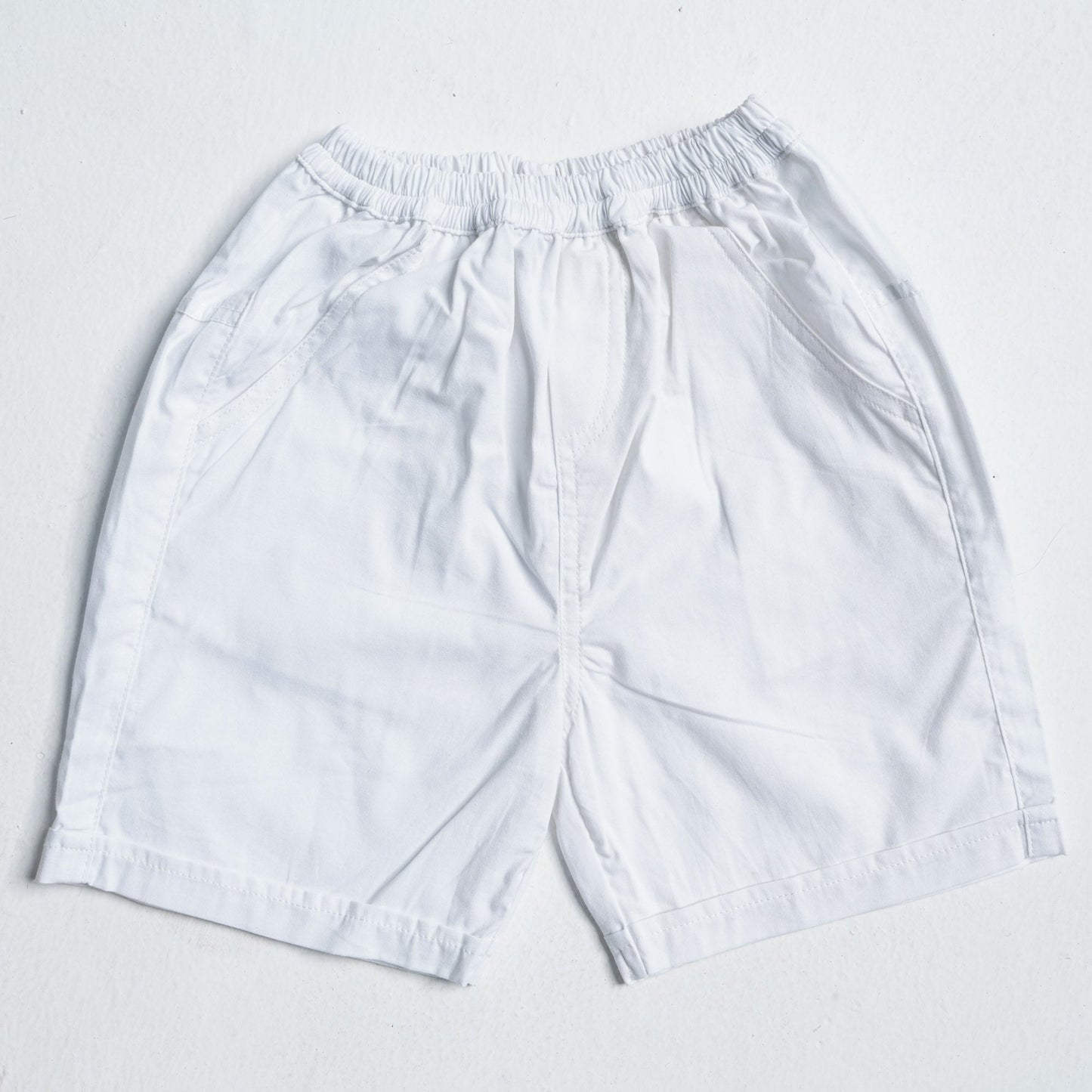 Newborn Boys White Print Set