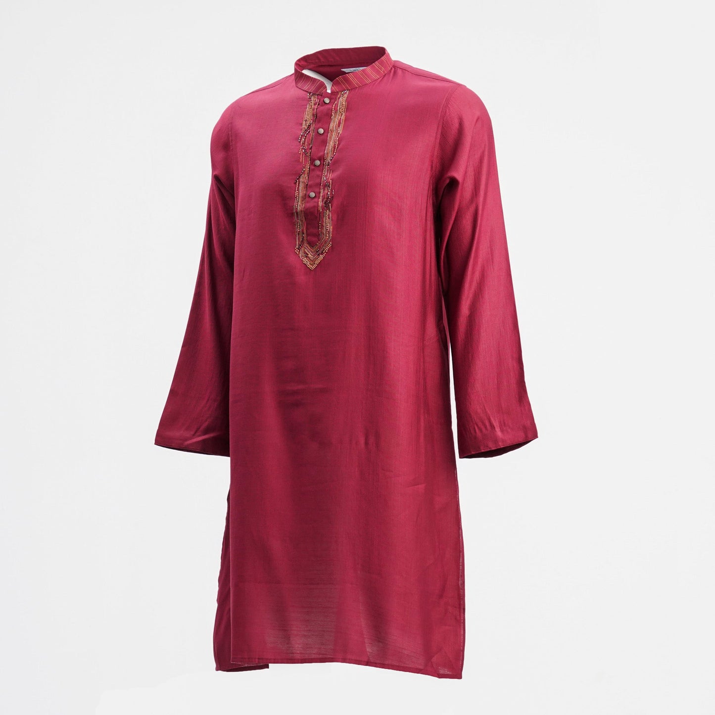 Mens Maroon Panjabi