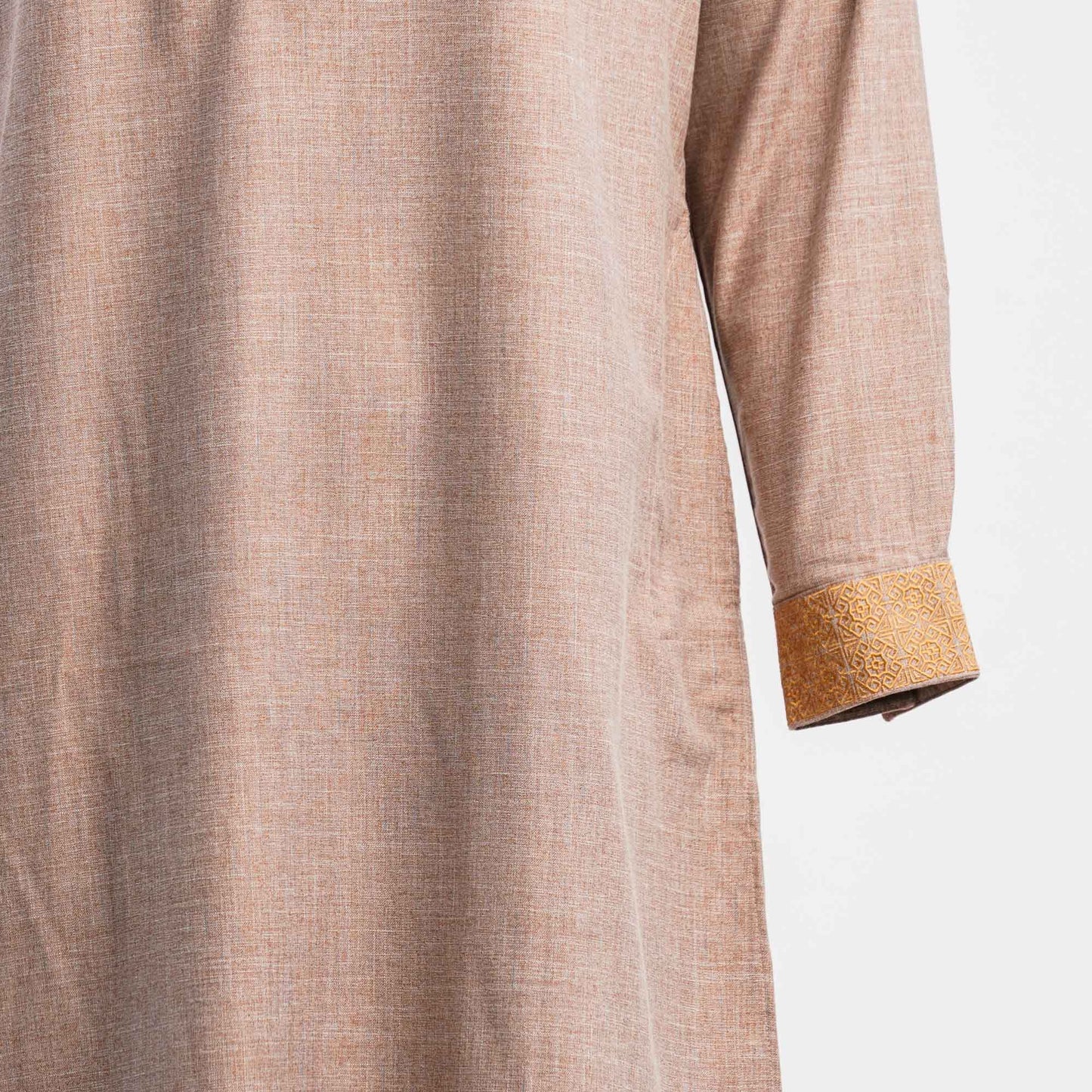Mens Panjabi Chestnut