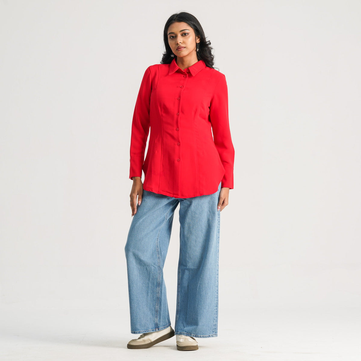 Womens Red Shirt