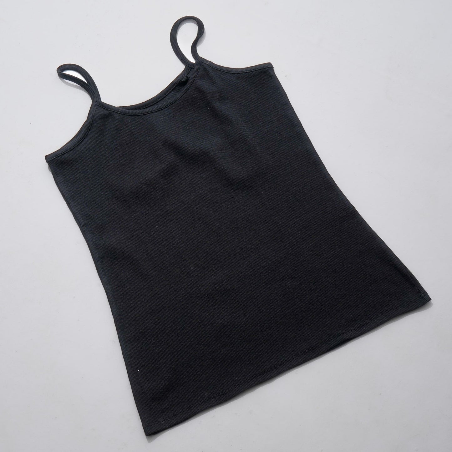 Womens Black & Beige Tank Top