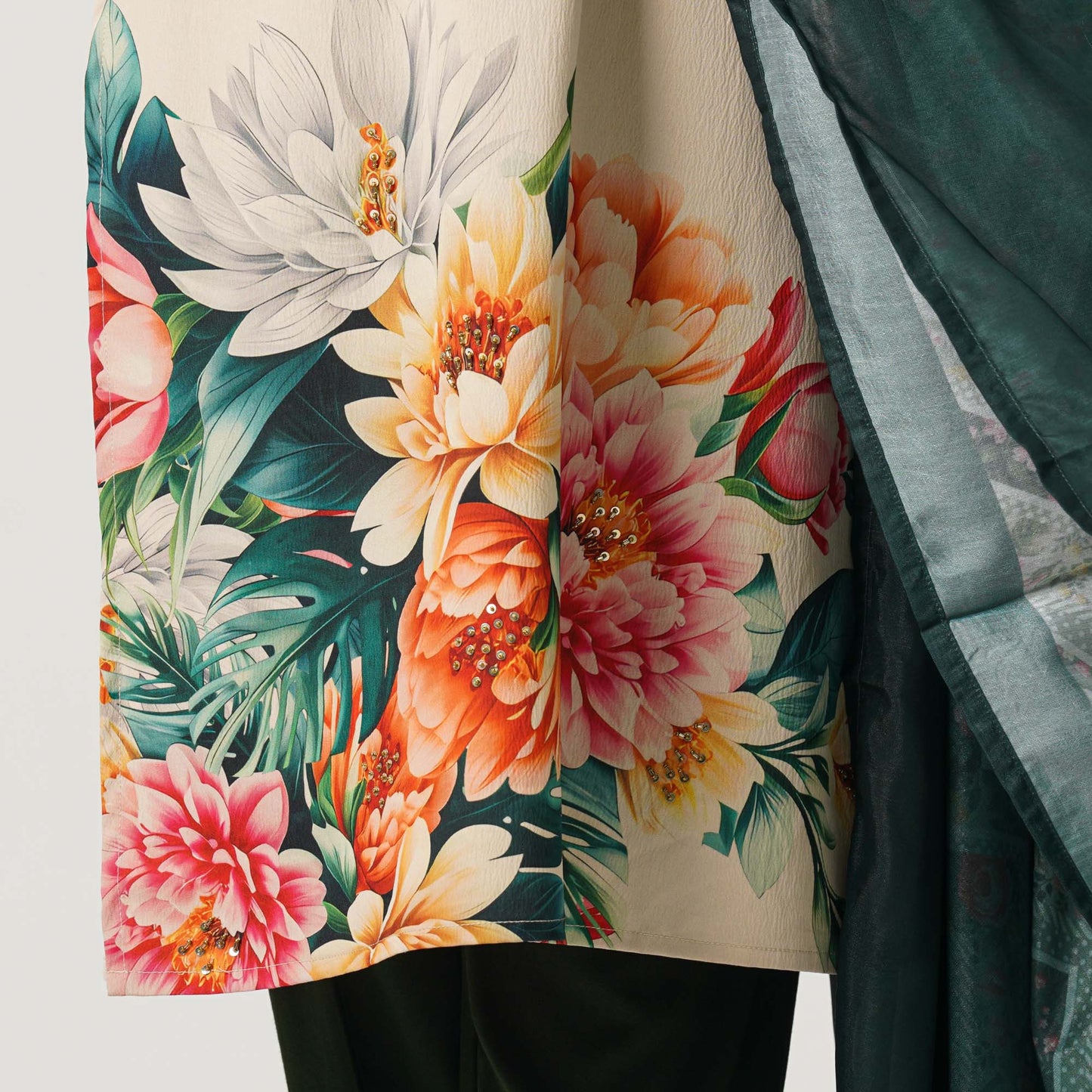 Women’s Georgette Sequin Three Piece Set