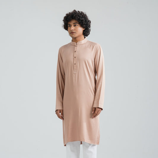 Men’s Linen Silk Panjabi