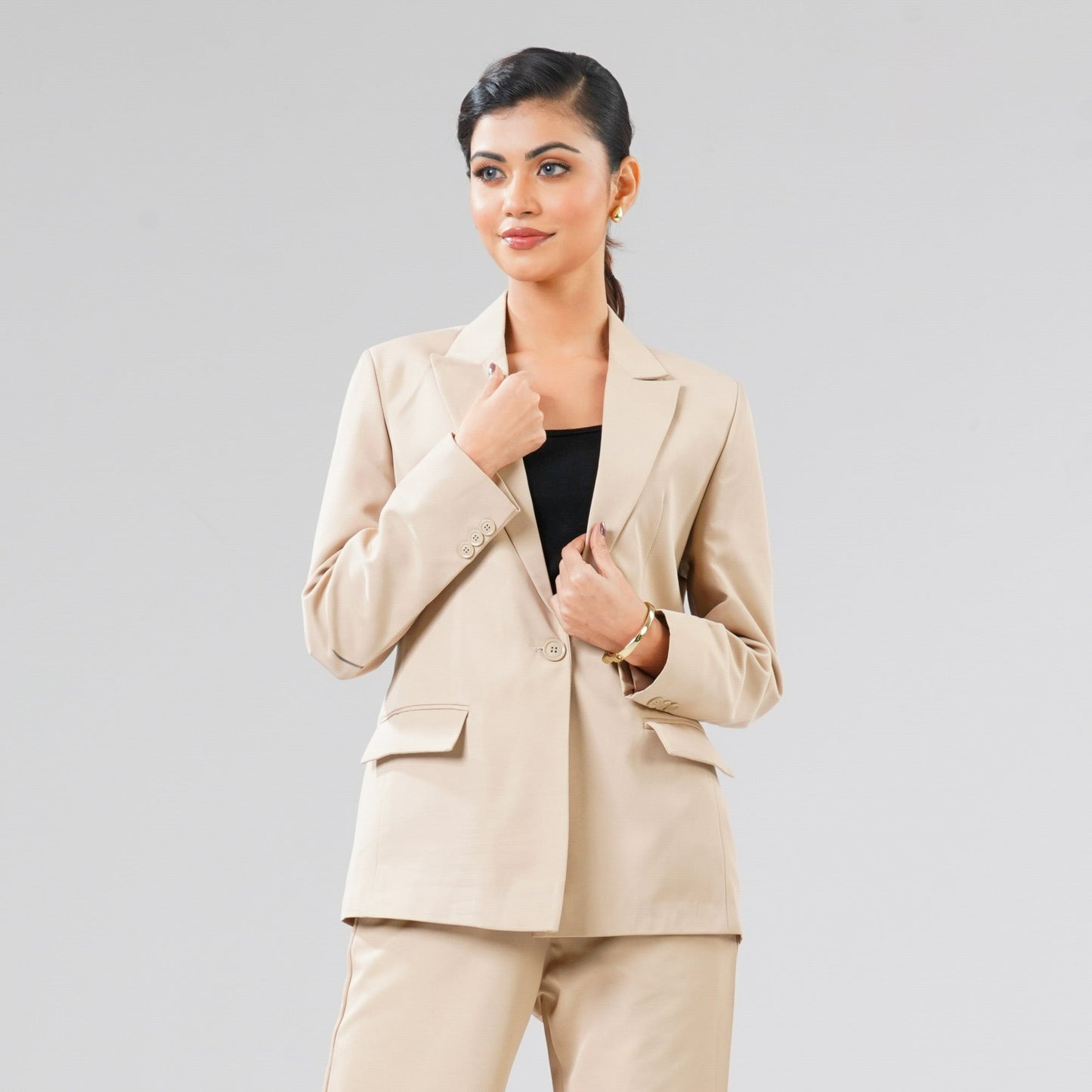 Women's Beige Blazer