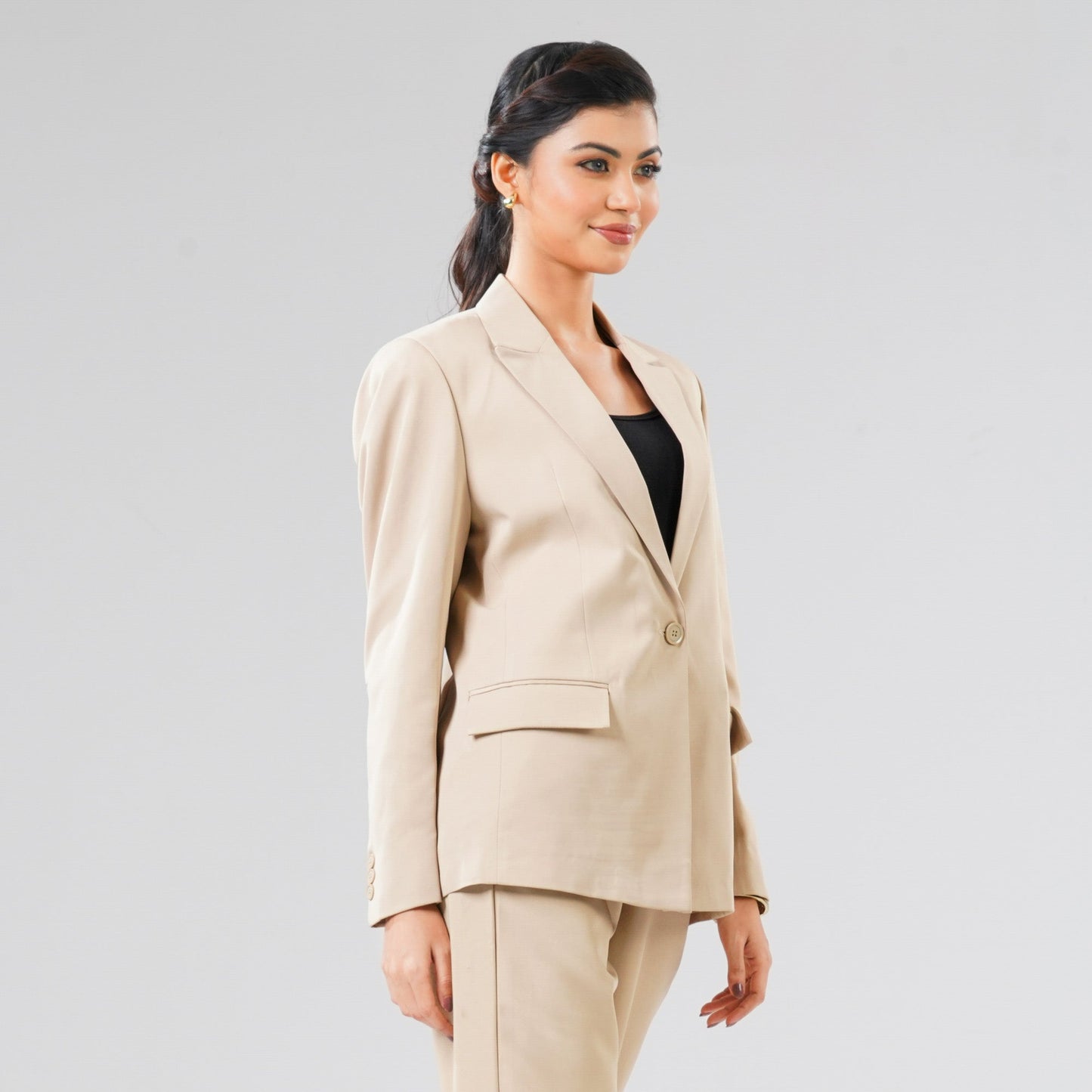 Women's Beige Blazer