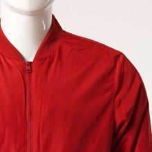 Load image into Gallery viewer, Mens Red Bomber Jacket
