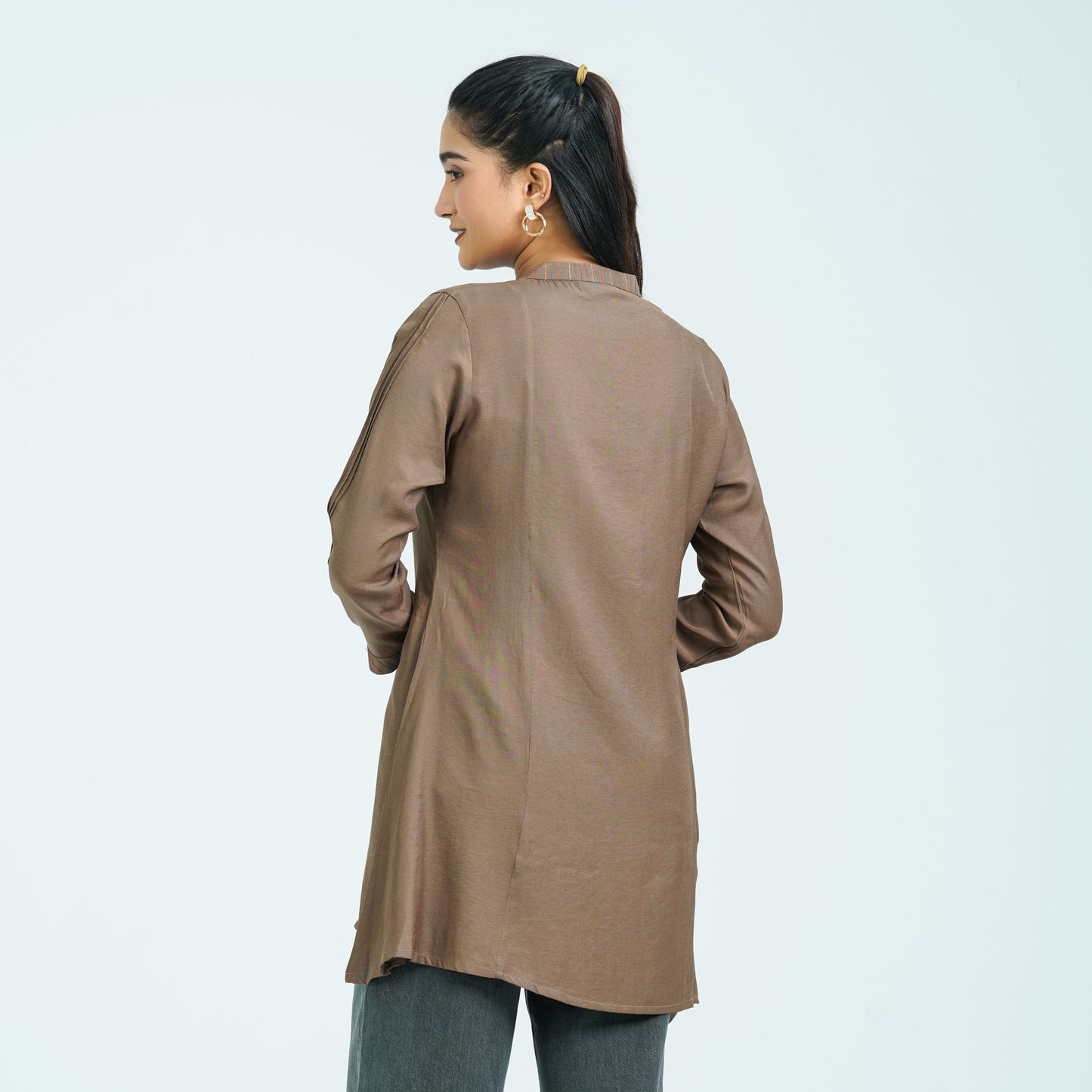 Women’s Blended Cotton Embroidered Tunic