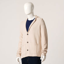 Load image into Gallery viewer, Mens Light Beige Sweater Blazer
