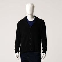 Load image into Gallery viewer, Mens Black Sweater Blazer
