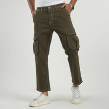 Load image into Gallery viewer, Men&#39;s Olive Cargo Pants
