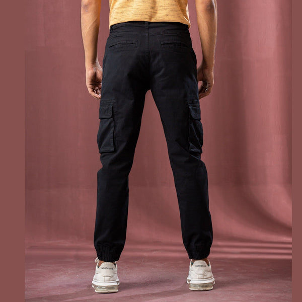 Mens Black Cargo Pants