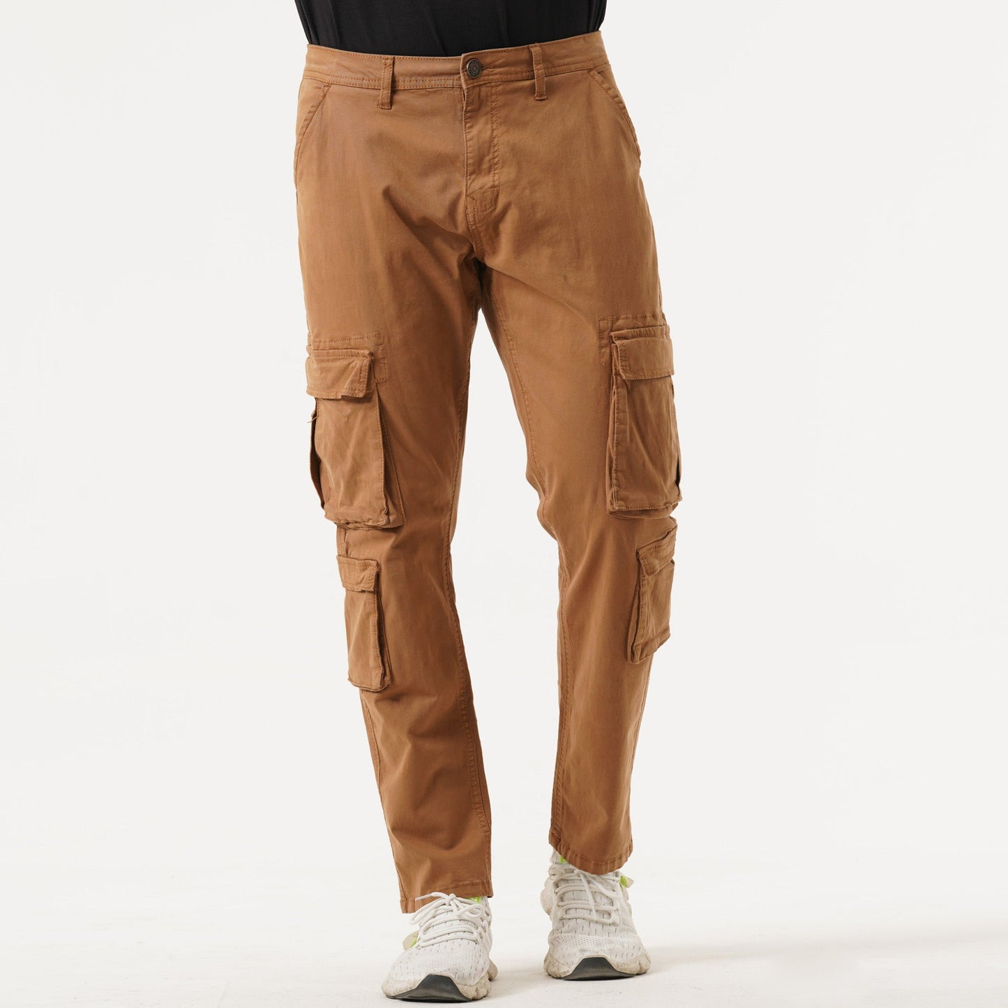 Mens Khaki Cargo Pant