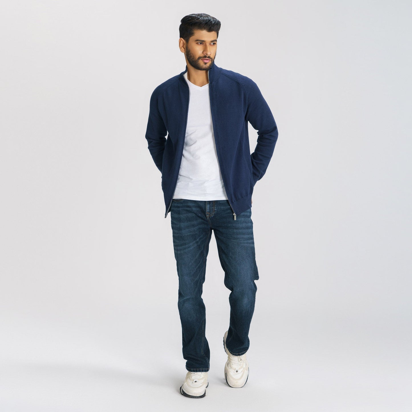 Men’s Navy Cardigan