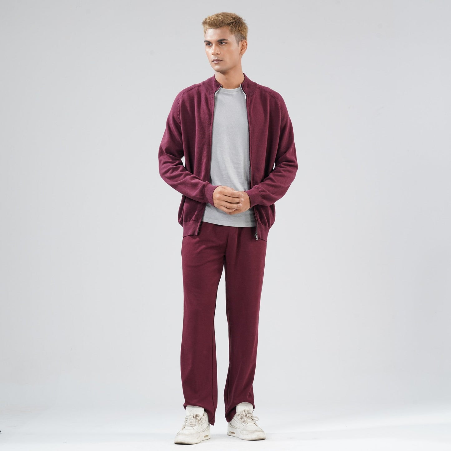 Mens Joggers Maroon
