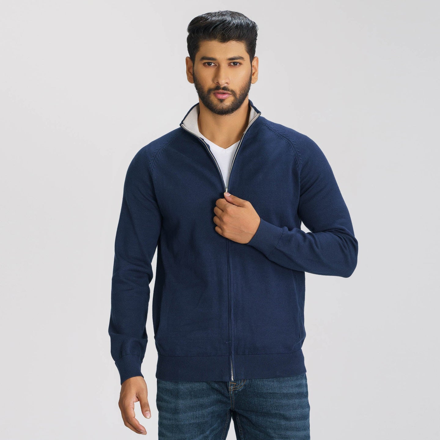 Men’s Navy Cardigan